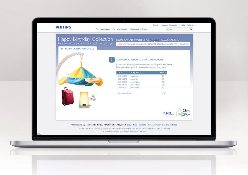 Catalogo premi